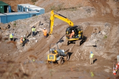 7 Excavator Training from upper levels